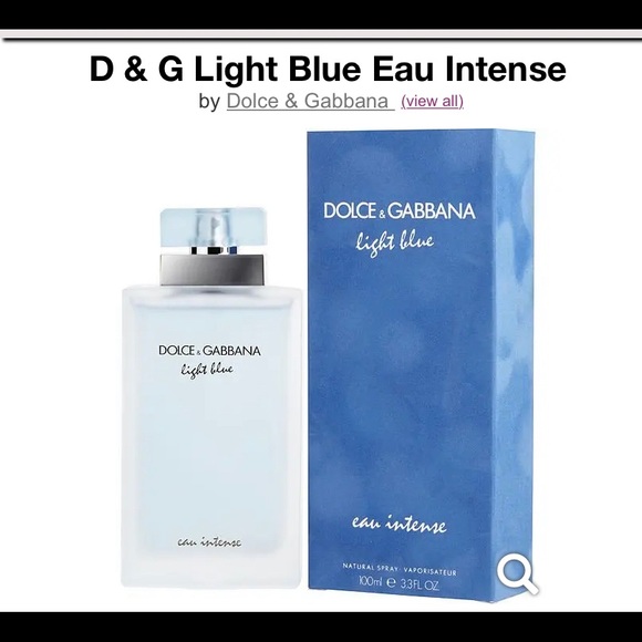 D&G Light Blue Intense - Picture 1 of 2
